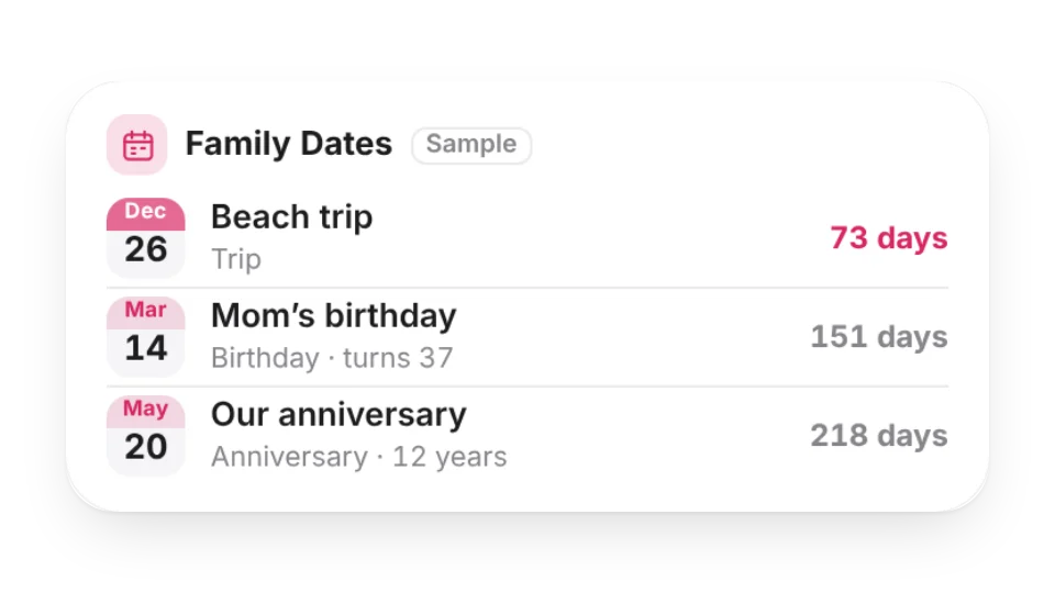 Widget thumbnail