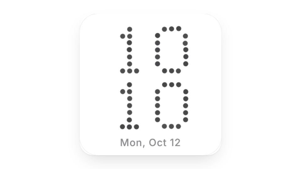 3D Particle Clock