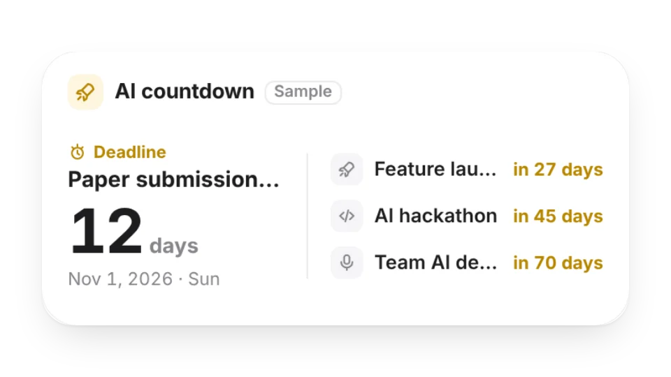 Widget thumbnail