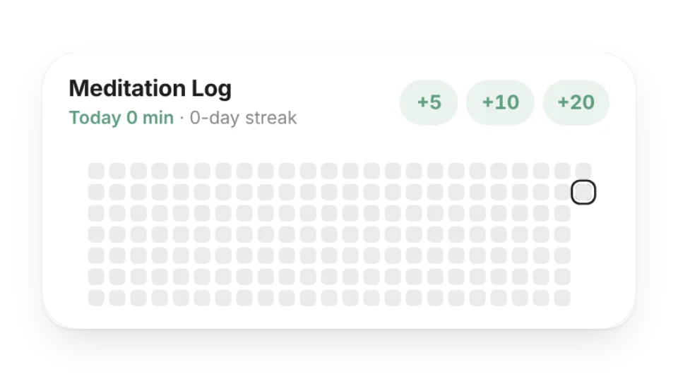 Meditation Log
