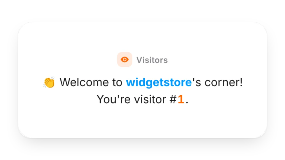 Visitor Counter