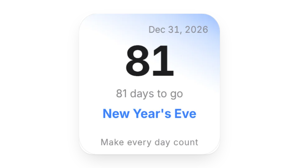 Date Countdown
