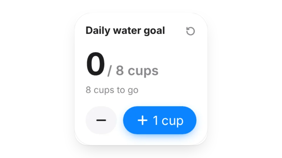 Water Tracker