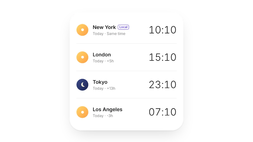 World Clock