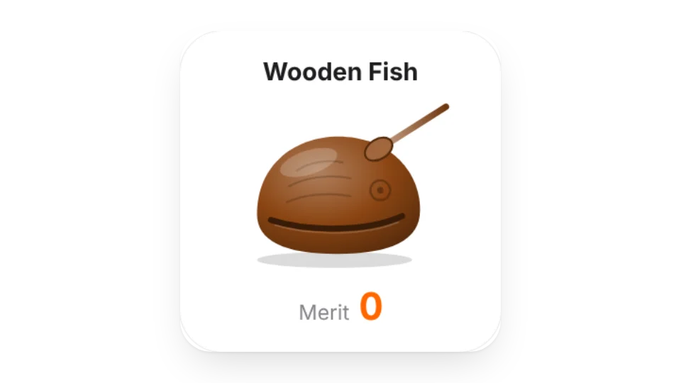 Wooden Fish