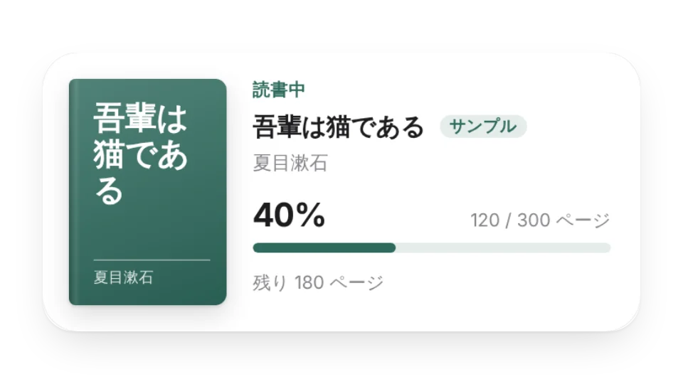 ウィジェットのサムネイル