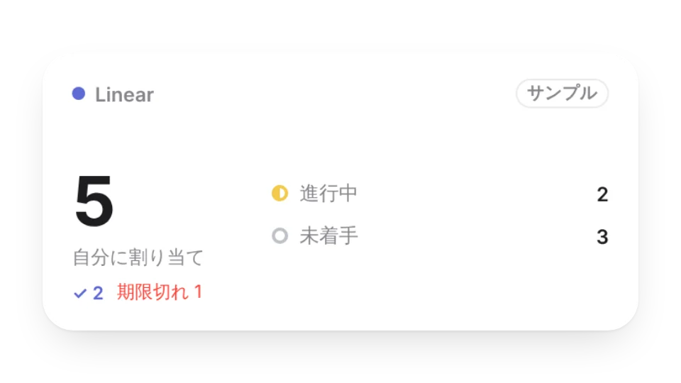 ウィジェットのサムネイル