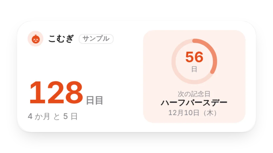 ウィジェットのサムネイル