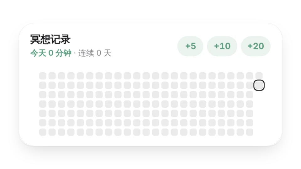 冥想記錄