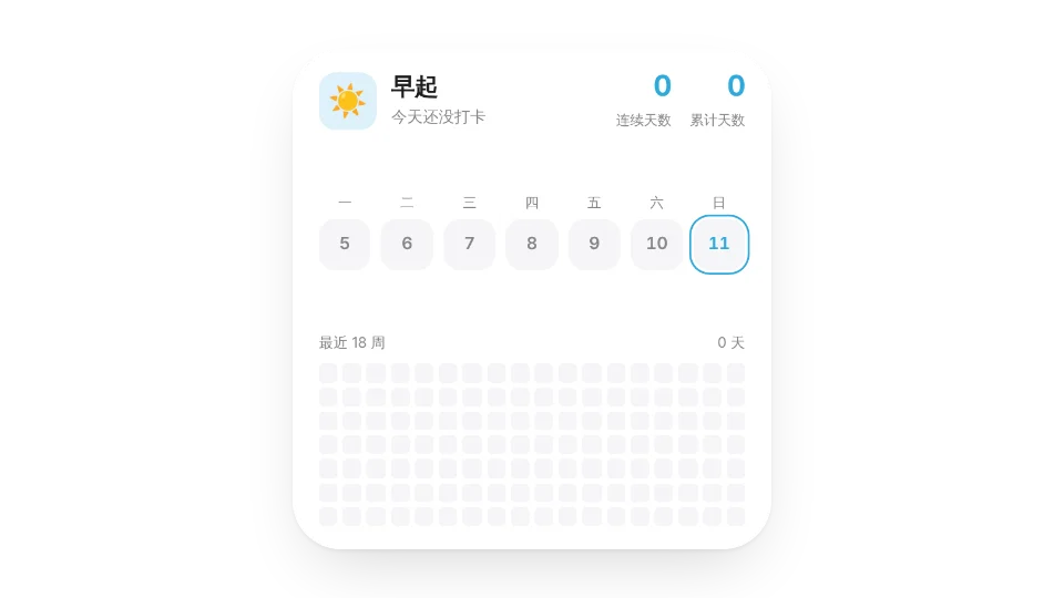 習慣打卡